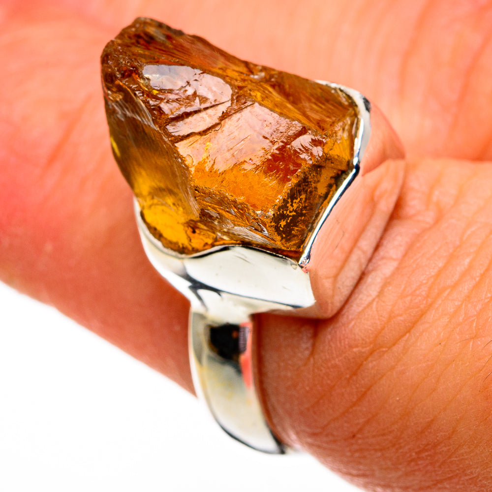 Citrine Rings handcrafted by Anasilvercos - RING78416