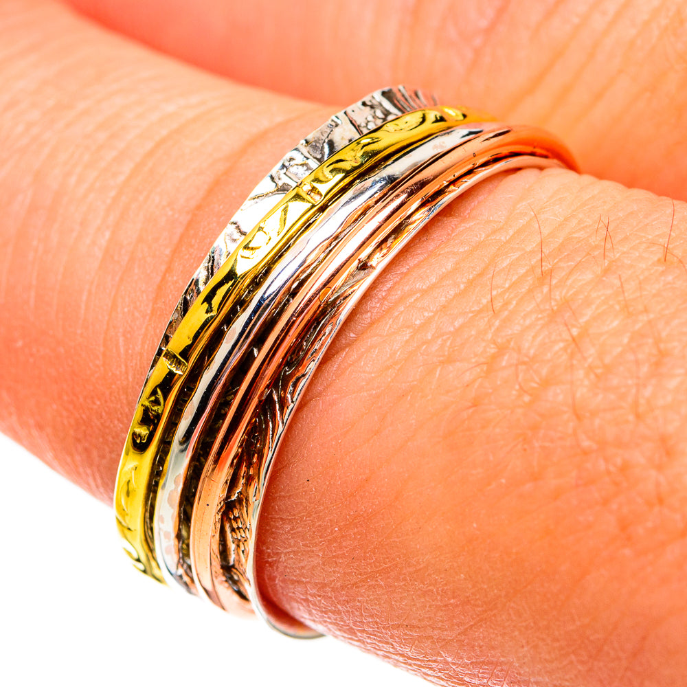 Meditation Spinner Rings handcrafted by Anasilvercos - RING78431