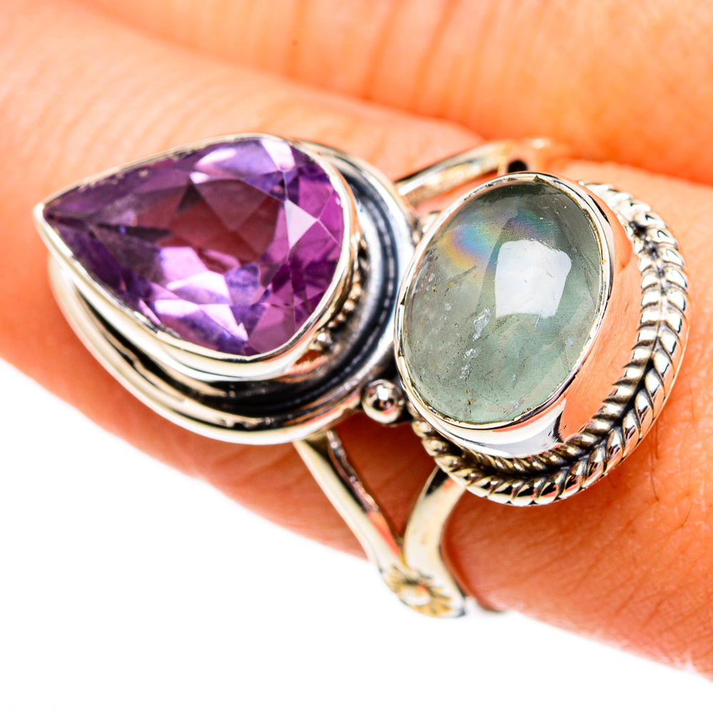 Amethyst Rings handcrafted by Anasilvercos - RING78452