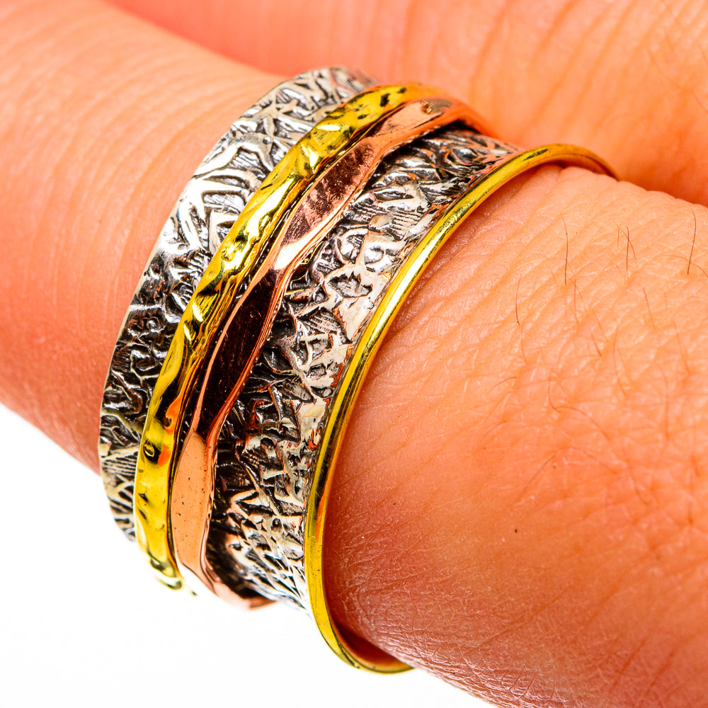 Meditation Spinner Rings handcrafted by Anasilvercos - RING78459