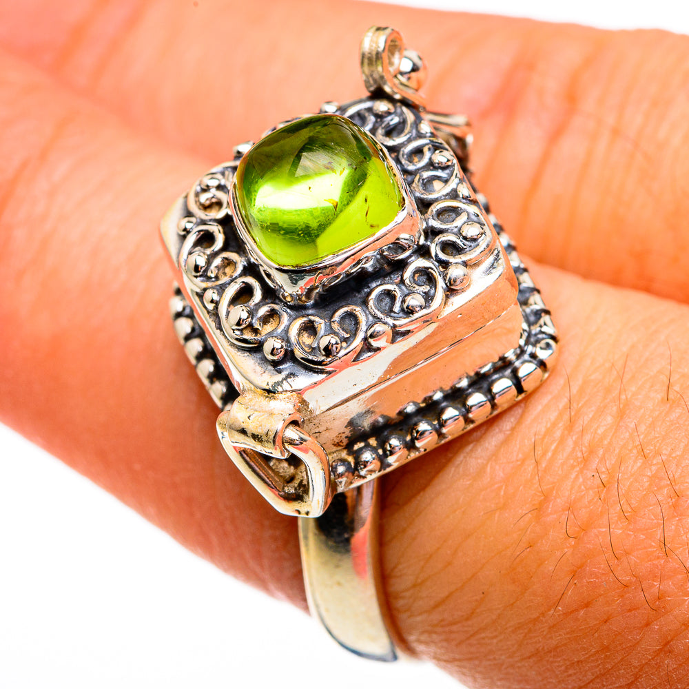 Peridot Rings handcrafted by Anasilvercos - RING78469