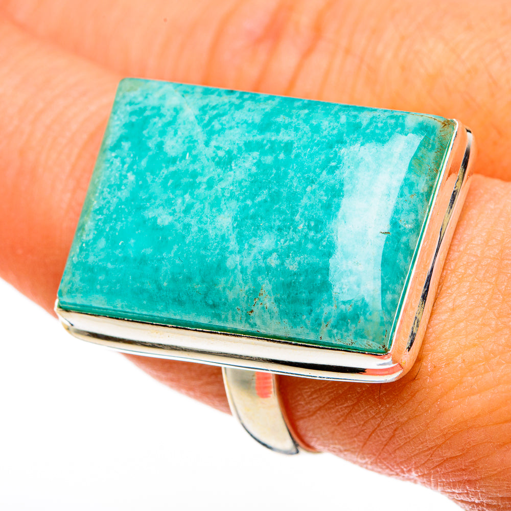 Amazonite Rings handcrafted by Anasilvercos - RING78471