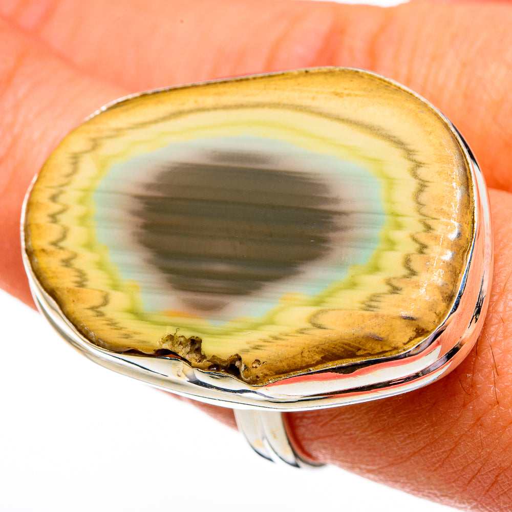 Willow Creek Jasper Rings handcrafted by Anasilvercos - RING78475