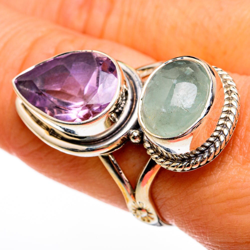 Amethyst Rings handcrafted by Anasilvercos - RING78492