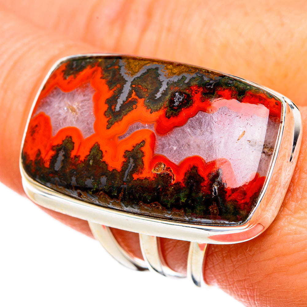 Moroccan Agate Rings handcrafted by Anasilvercos - RING78506