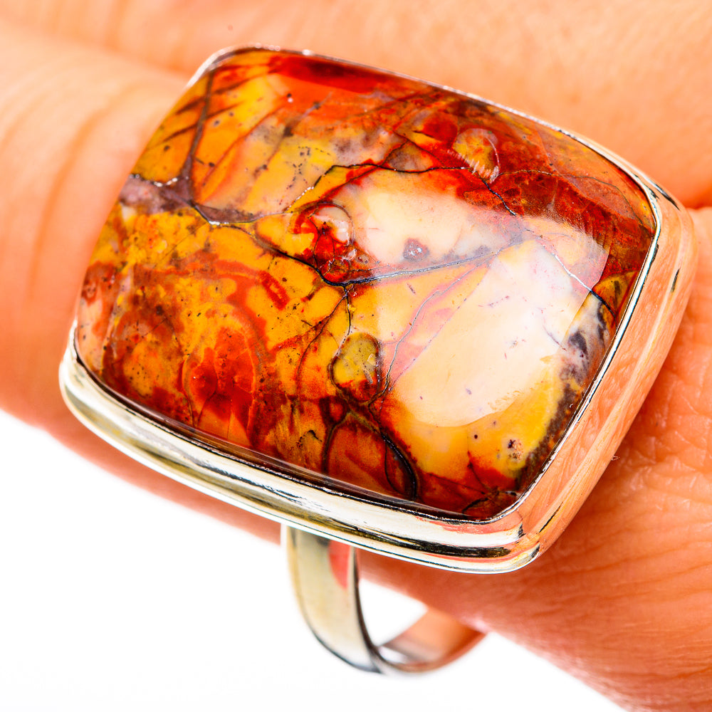 Mookaite Rings handcrafted by Anasilvercos - RING78510