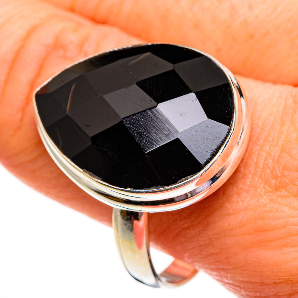 Black Onyx Rings handcrafted by Anasilvercos - RING78520