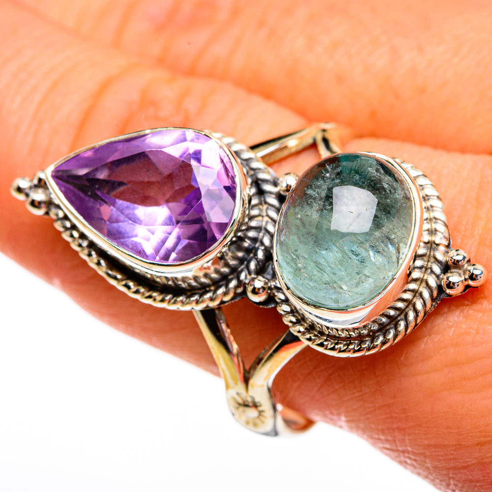 Amethyst Rings handcrafted by Anasilvercos - RING78525
