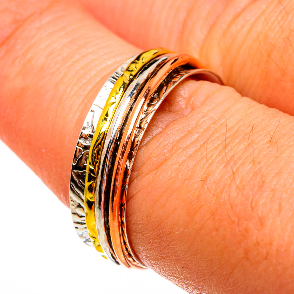 Meditation Spinner Rings handcrafted by Anasilvercos - RING78534