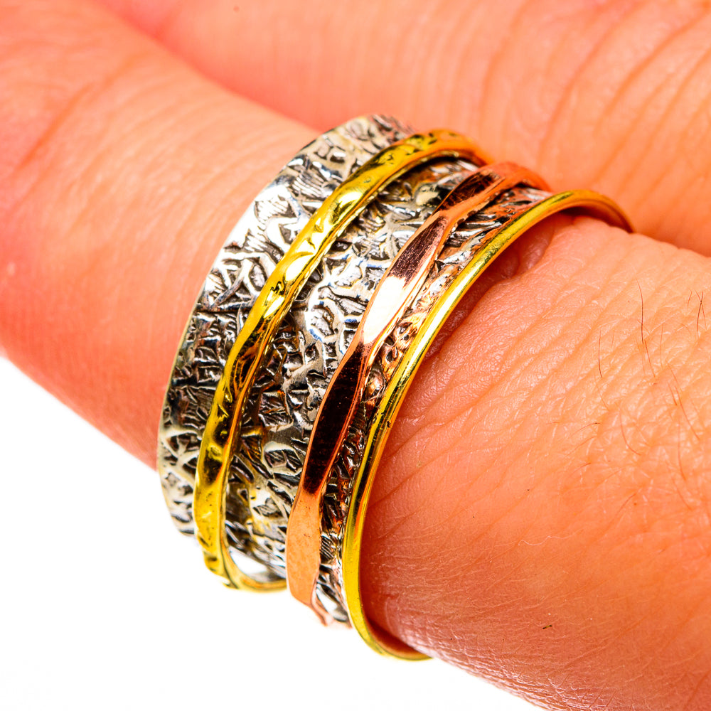 Meditation Spinner Rings handcrafted by Anasilvercos - RING78535