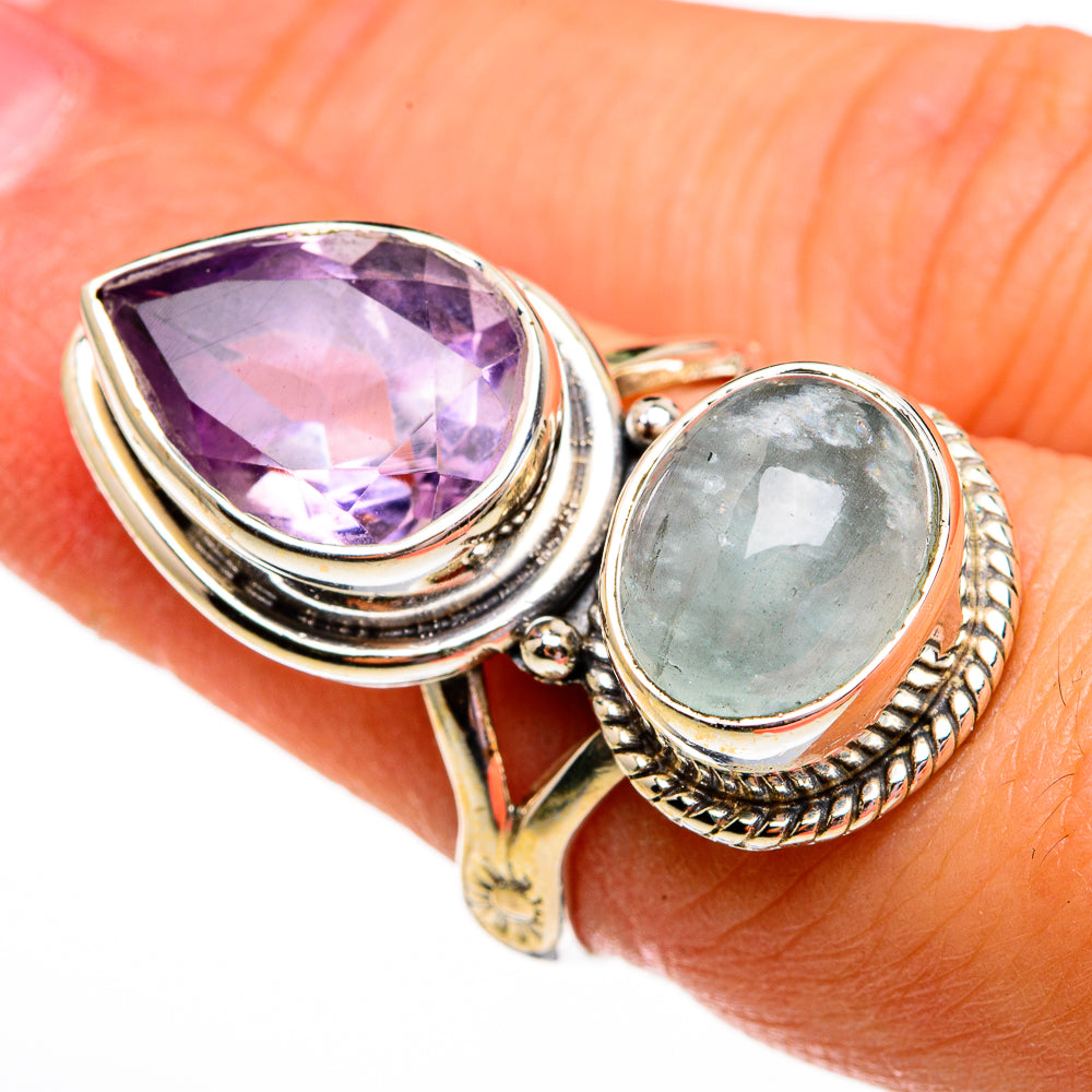Amethyst Rings handcrafted by Anasilvercos - RING78563