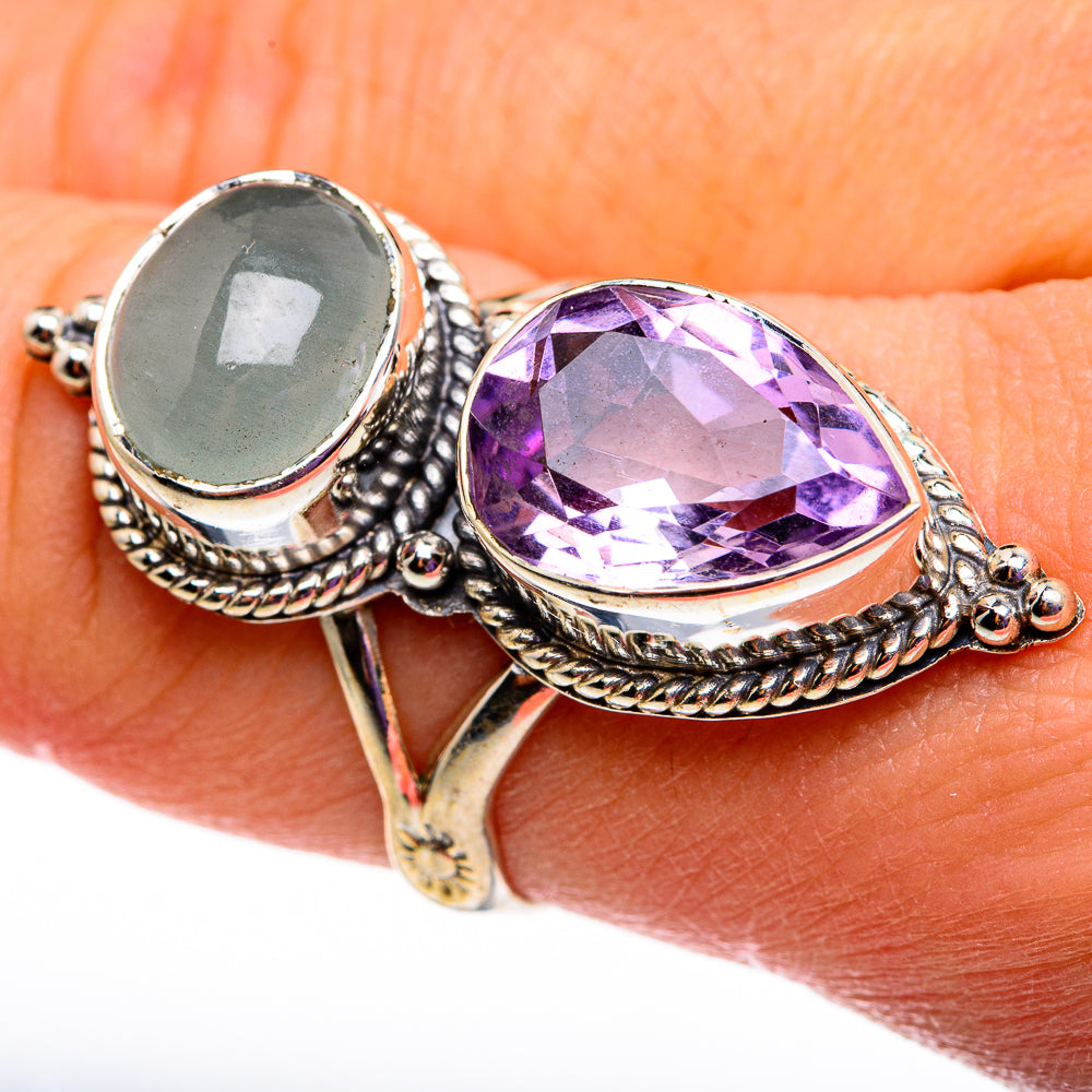 Amethyst Rings handcrafted by Anasilvercos - RING78590