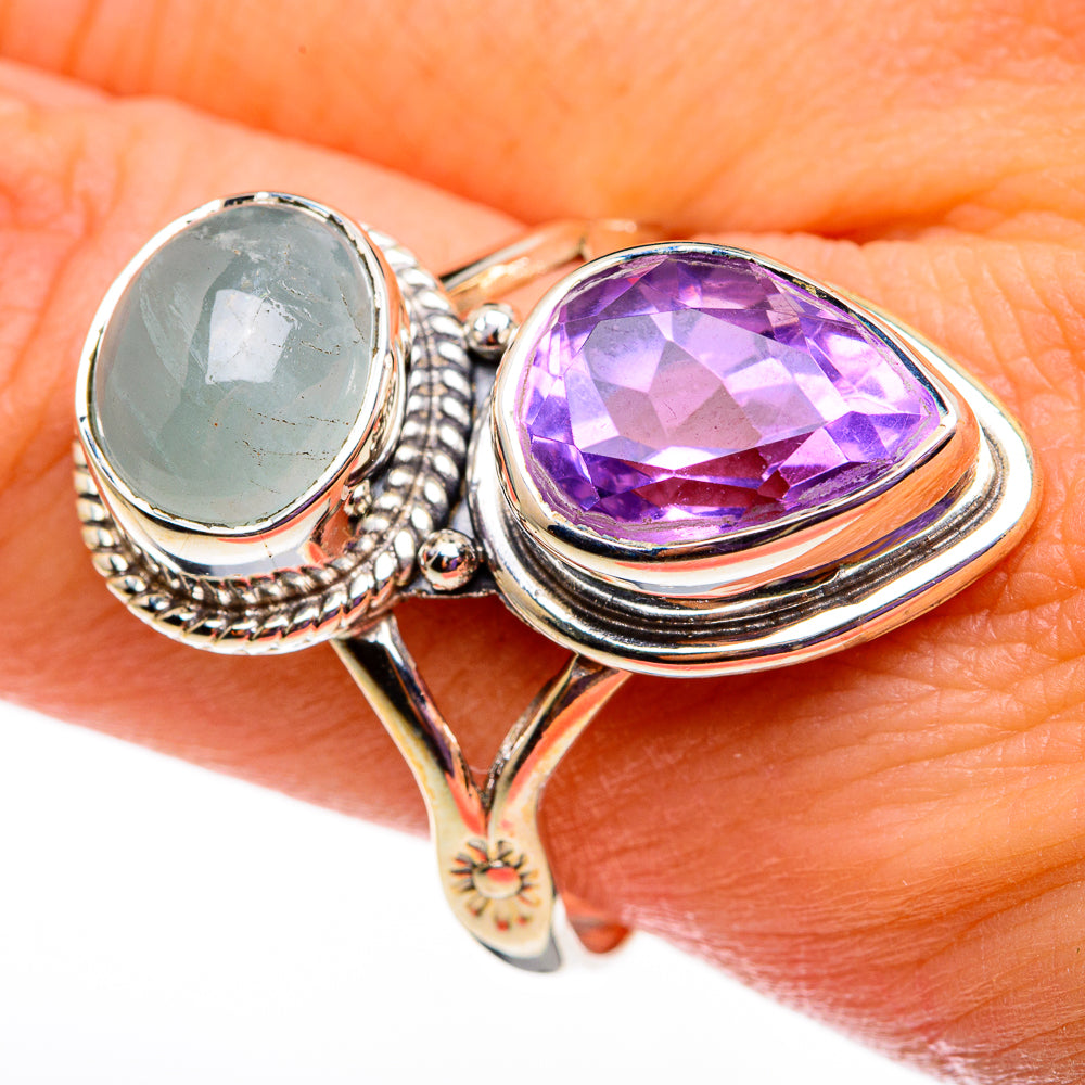 Amethyst Rings handcrafted by Anasilvercos - RING78591