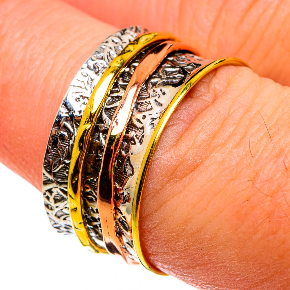 Meditation Spinner Rings handcrafted by Anasilvercos - RING78597