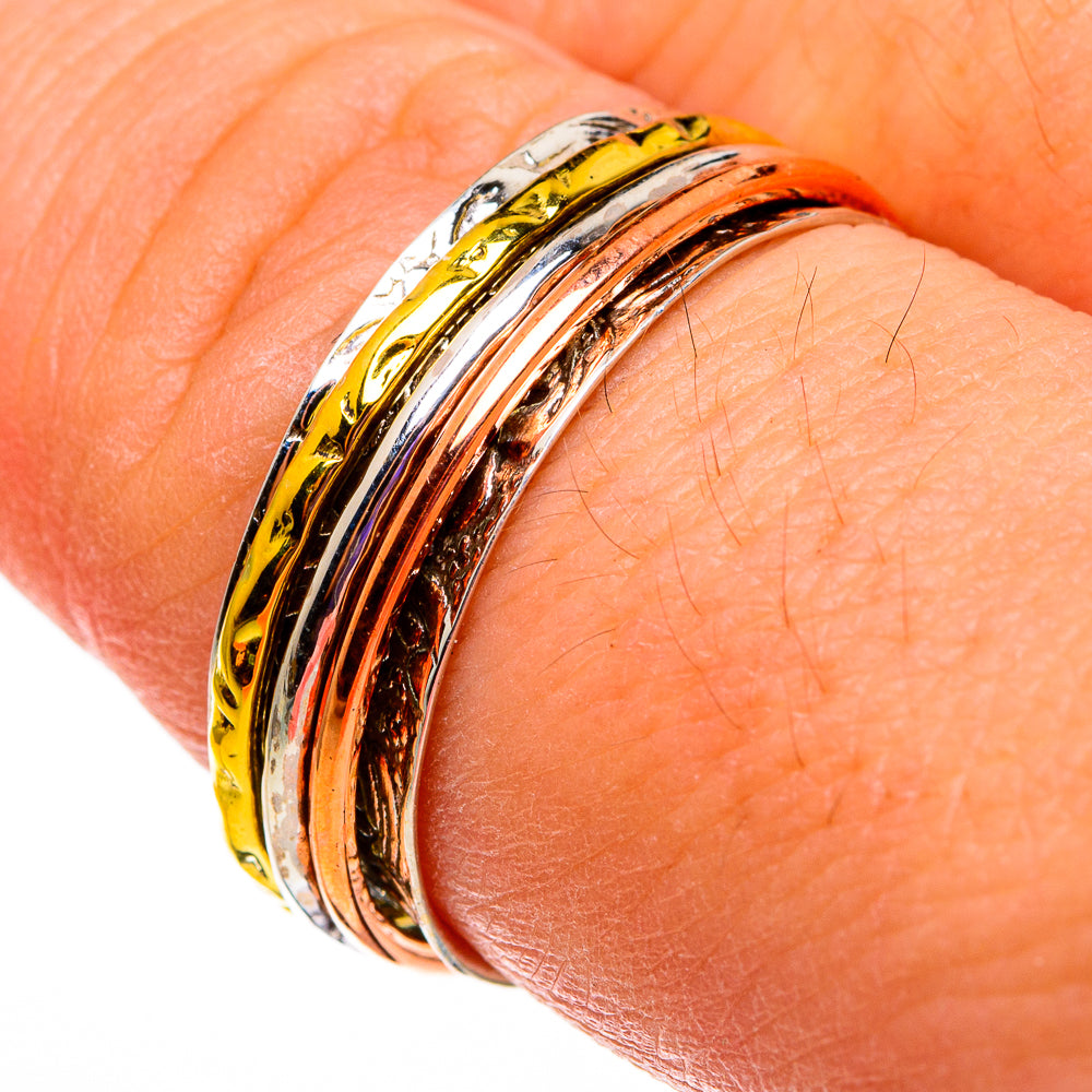 Meditation Spinner Rings handcrafted by Anasilvercos - RING78598