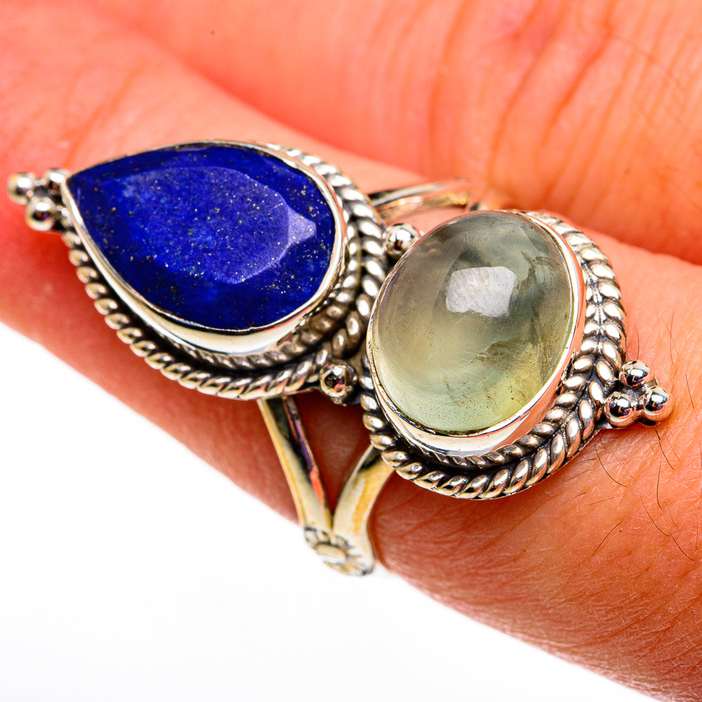 Lapis Lazuli Rings handcrafted by Anasilvercos - RING78615