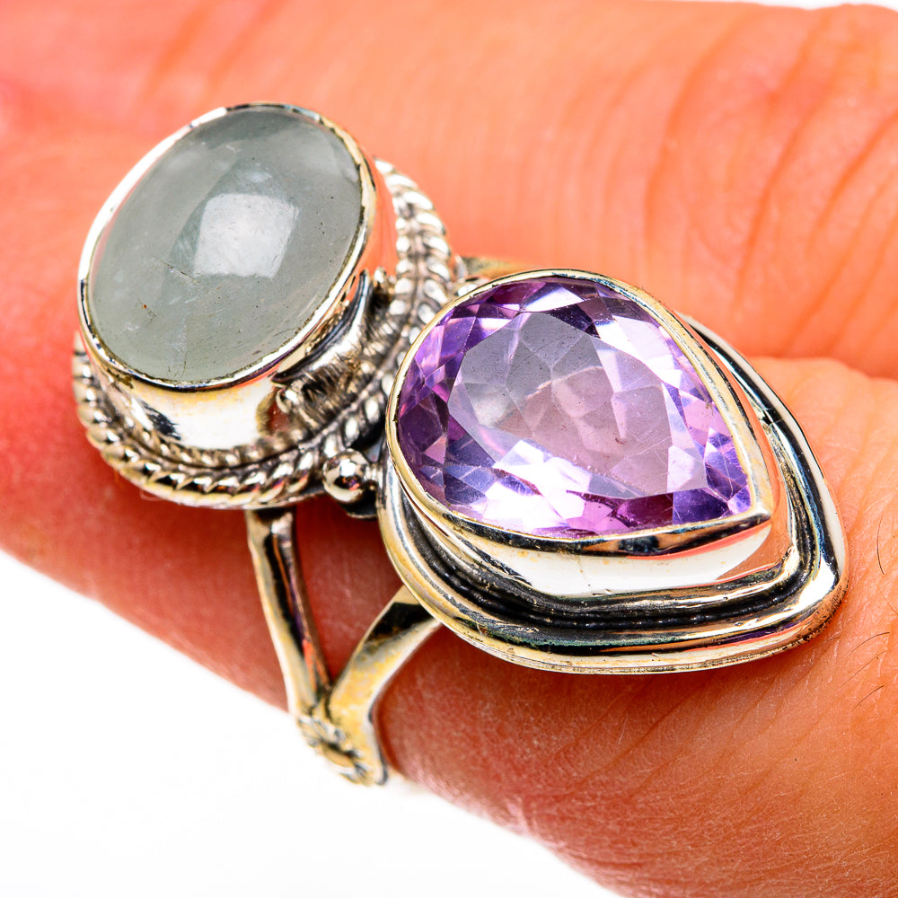 Amethyst Rings handcrafted by Anasilvercos - RING78639