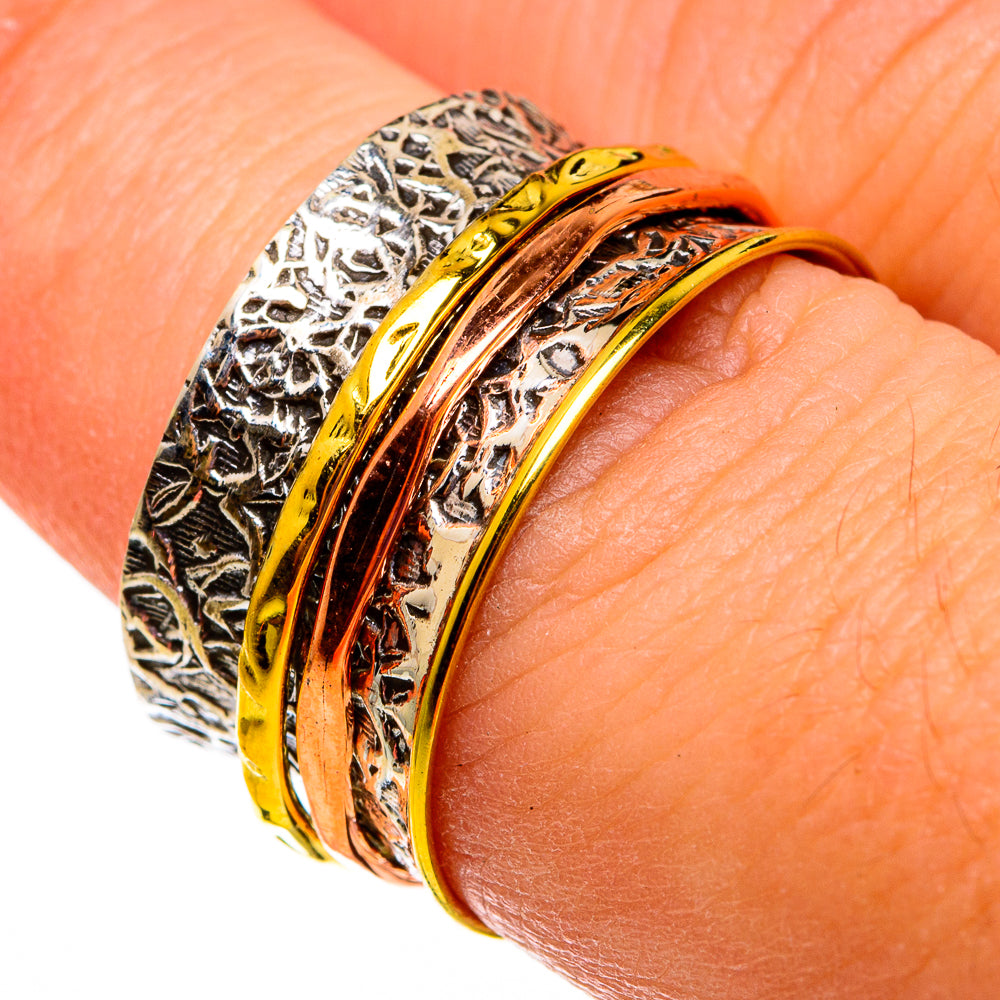 Meditation Spinner Rings handcrafted by Anasilvercos - RING78661