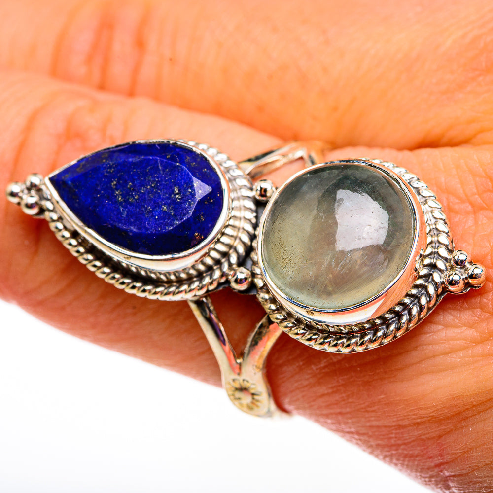 Lapis Lazuli Rings handcrafted by Anasilvercos - RING78698