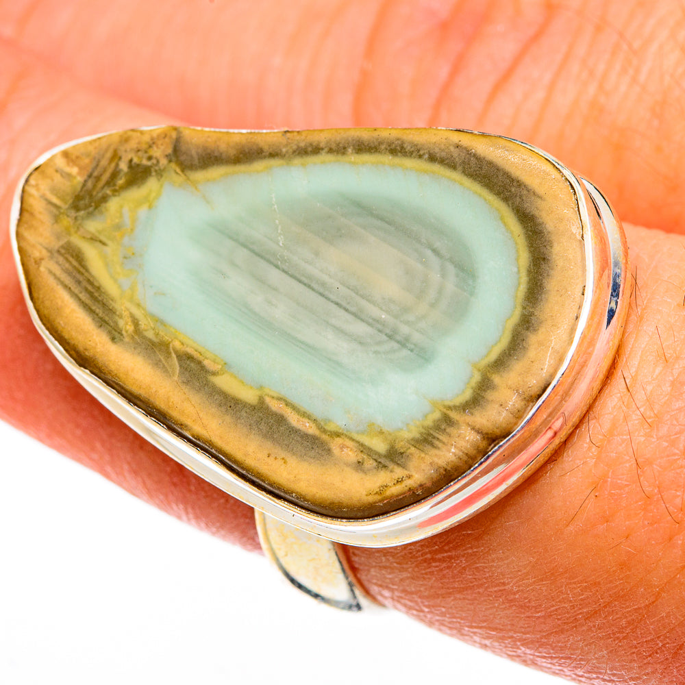 Willow Creek Jasper Rings handcrafted by Anasilvercos - RING78725