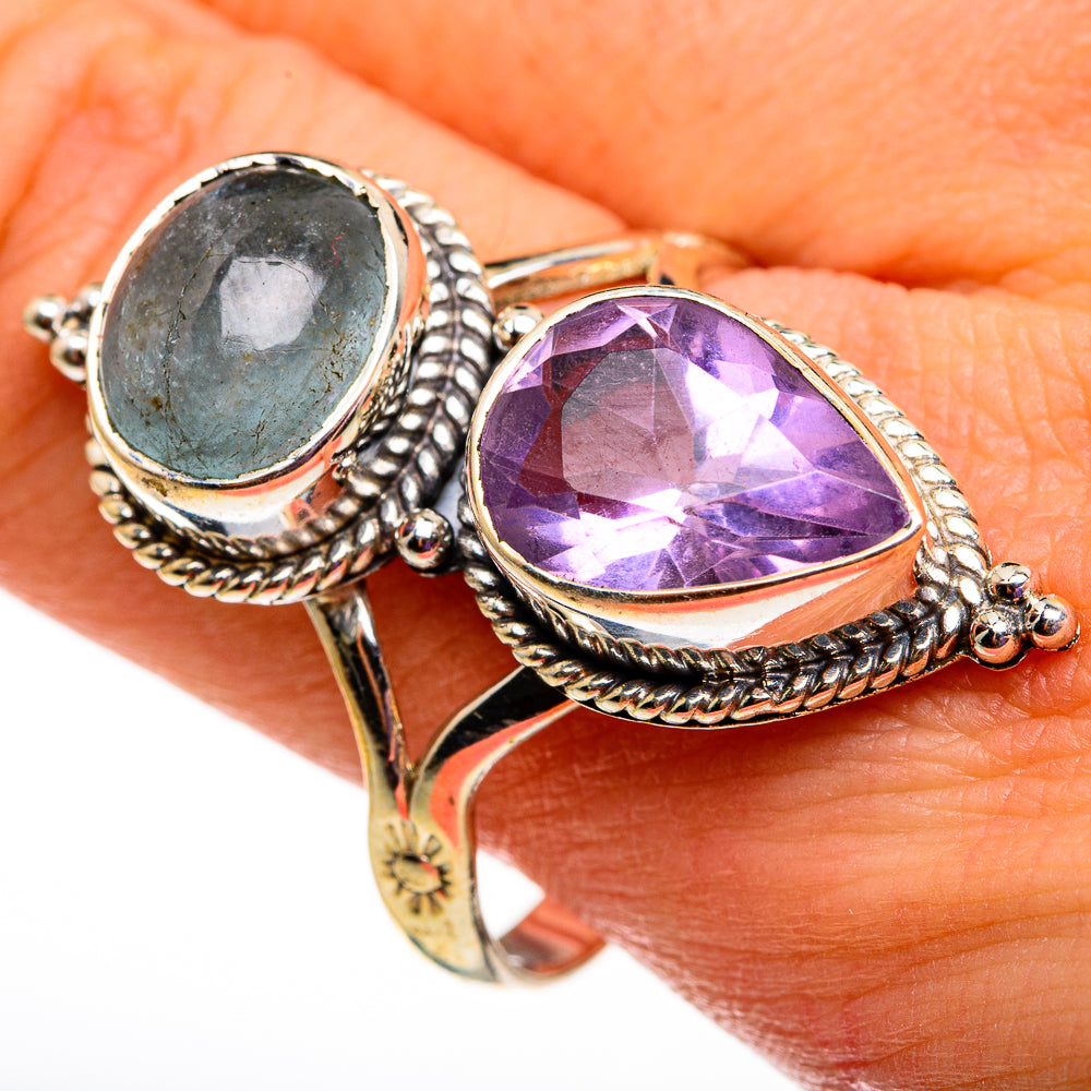 Amethyst Rings handcrafted by Anasilvercos - RING78748