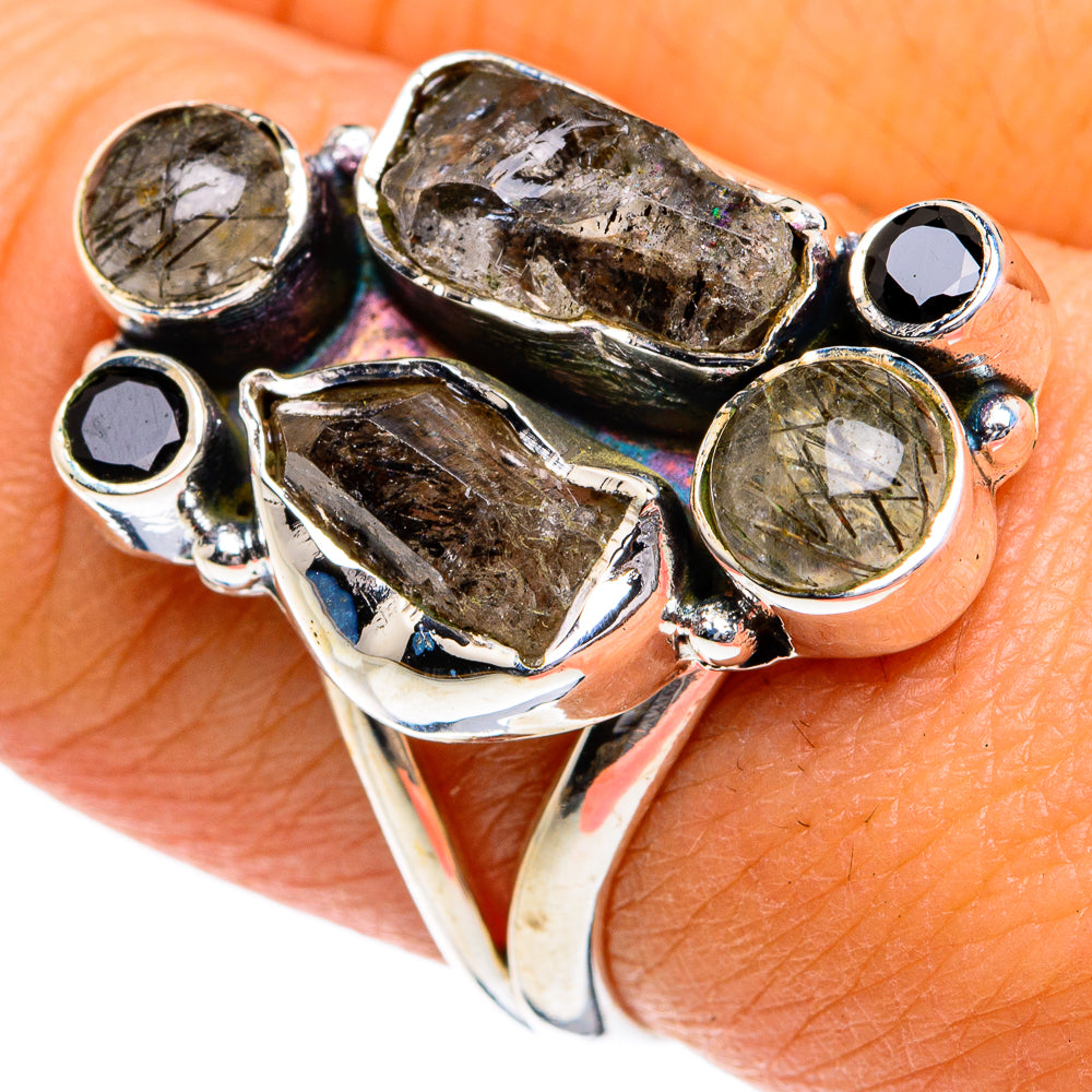 Herkimer Diamond Rings handcrafted by Anasilvercos - RING78789