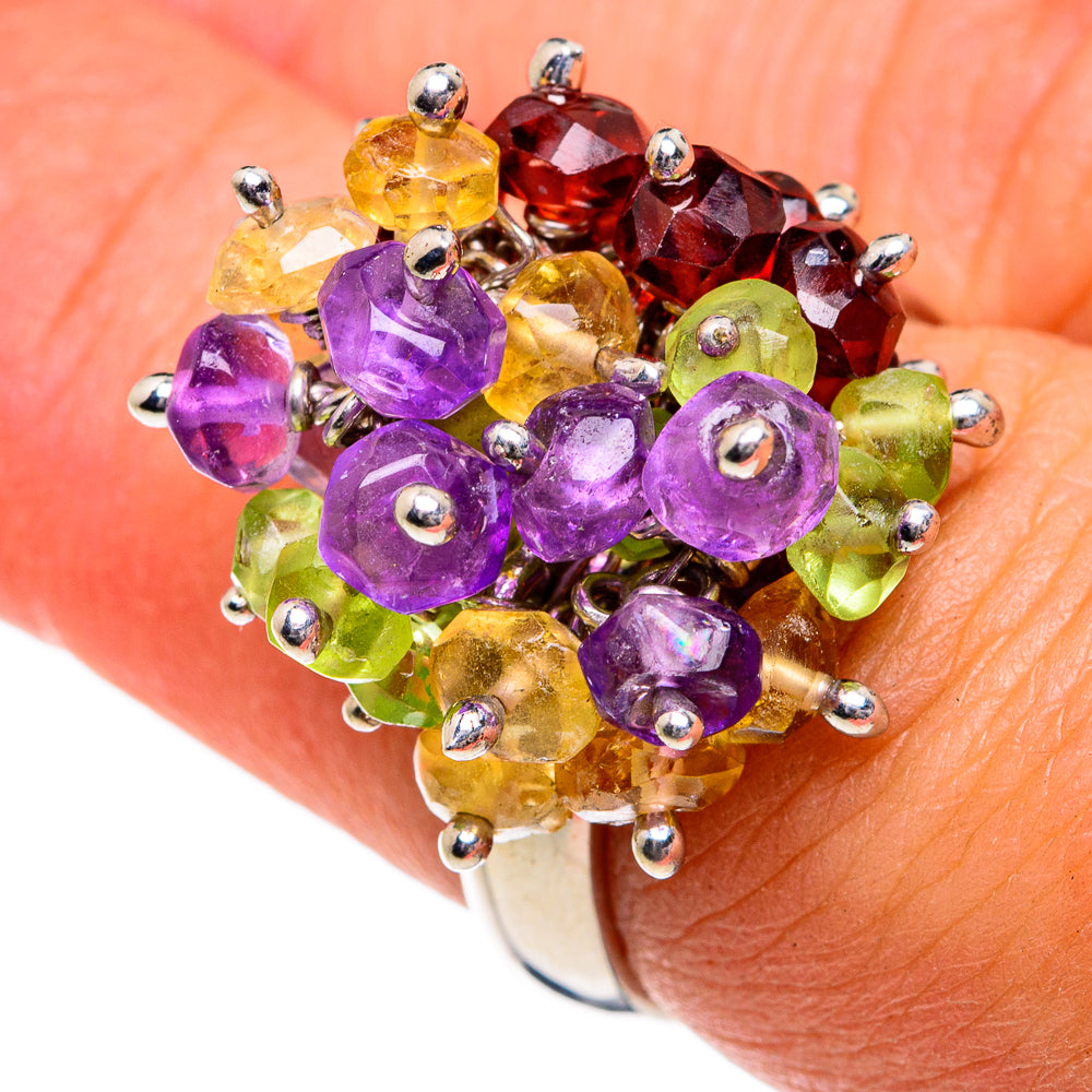 Garnet Rings handcrafted by Anasilvercos - RING78793