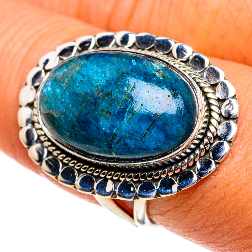 Apatite Rings handcrafted by Anasilvercos - RING78802