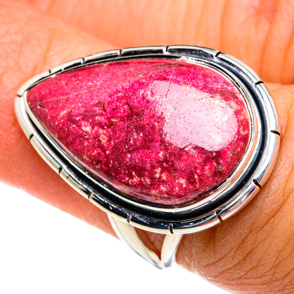 Thulite Rings handcrafted by Anasilvercos - RING78813