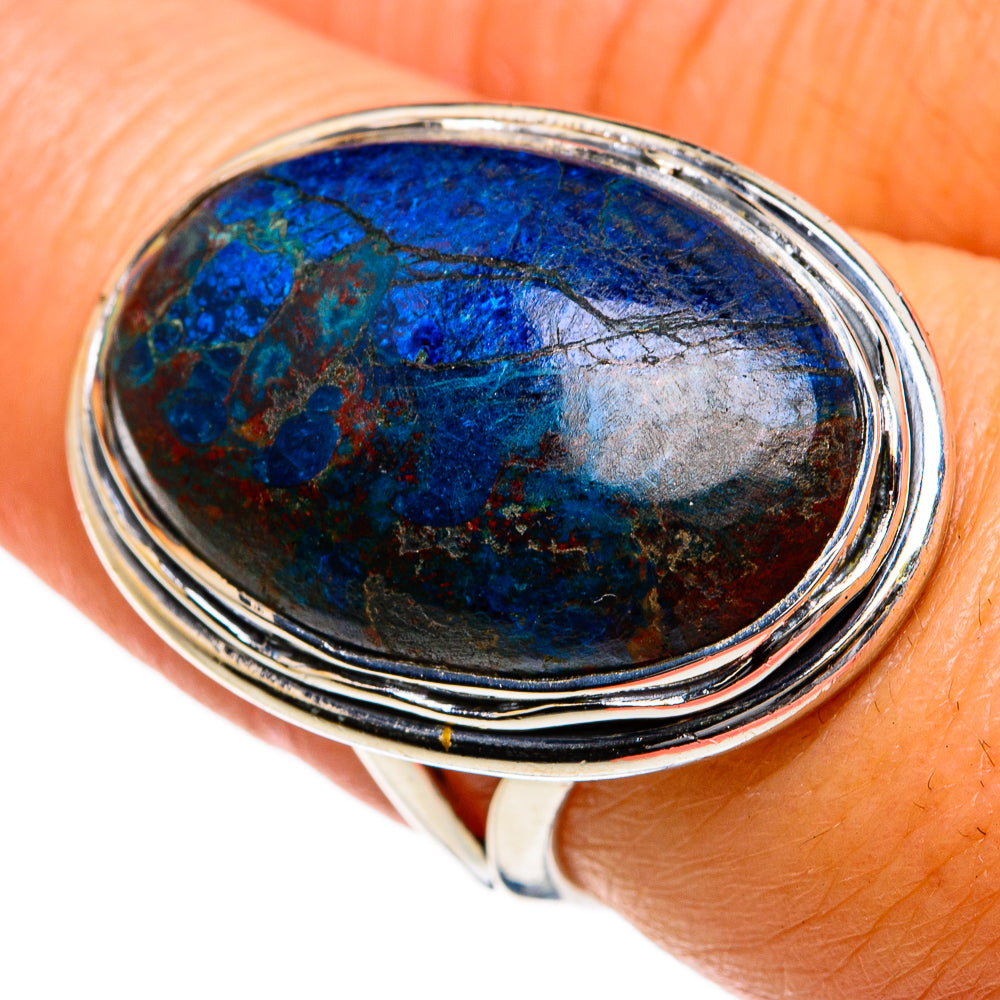Shattuckite Rings handcrafted by Anasilvercos - RING78836