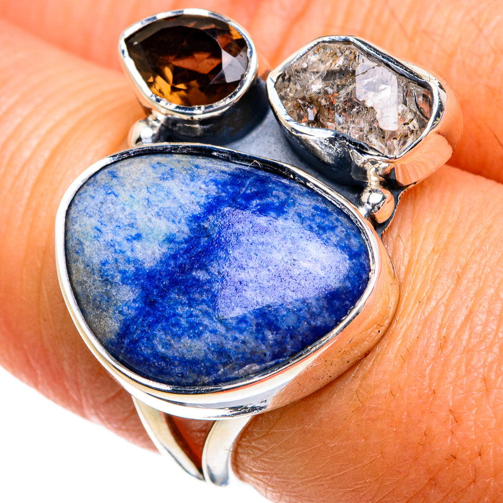 Sodalite Rings handcrafted by Anasilvercos - RING78860