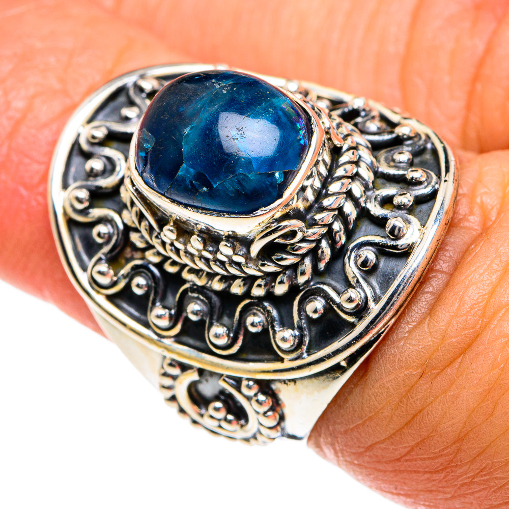 Apatite Rings handcrafted by Anasilvercos - RING78864