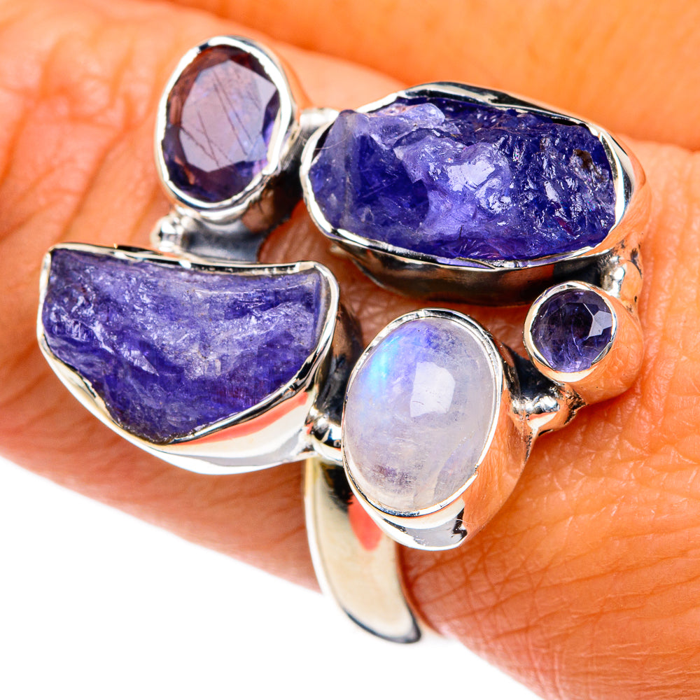 Tanzanite Rings handcrafted by Anasilvercos - RING78876