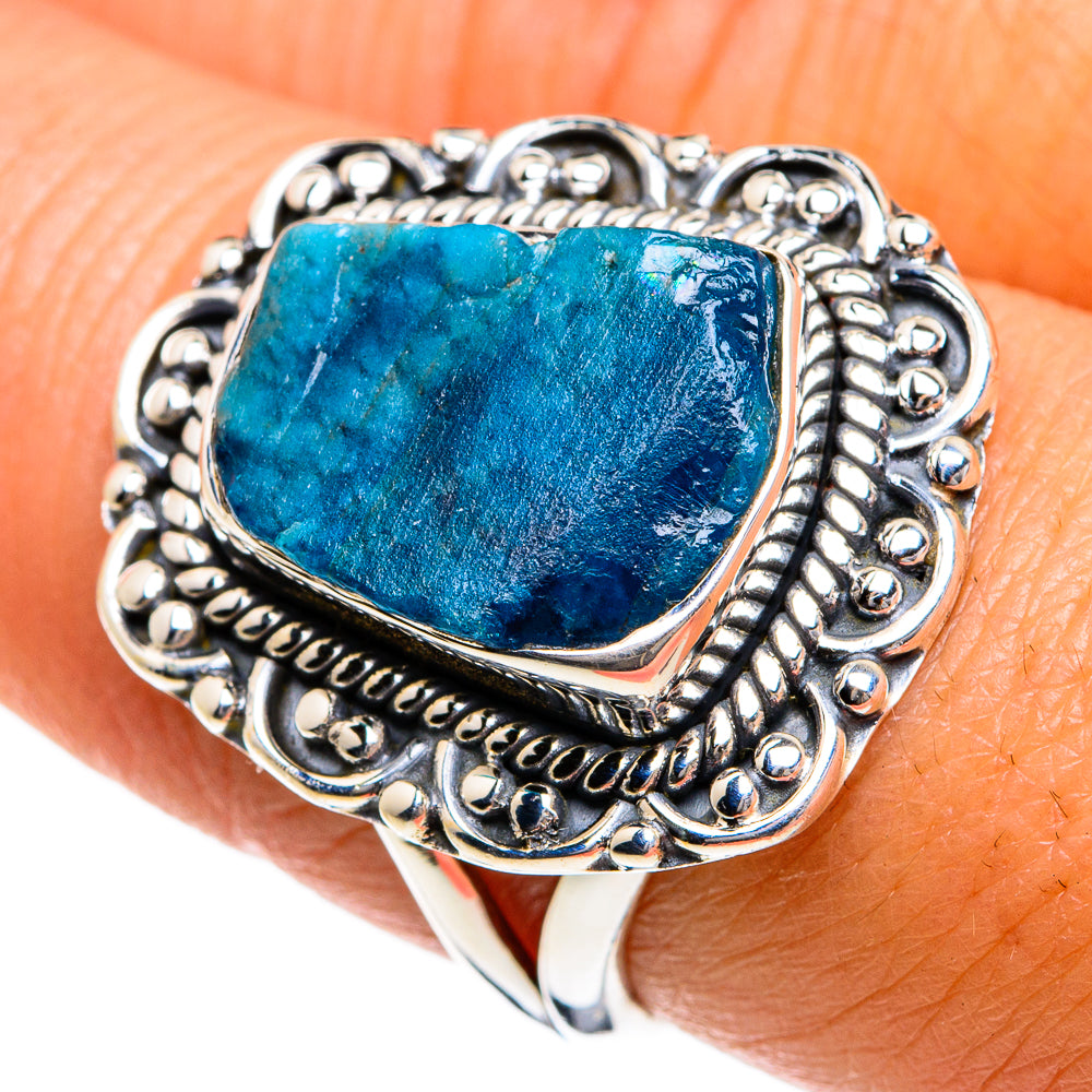 Apatite Rings handcrafted by Anasilvercos - RING78911