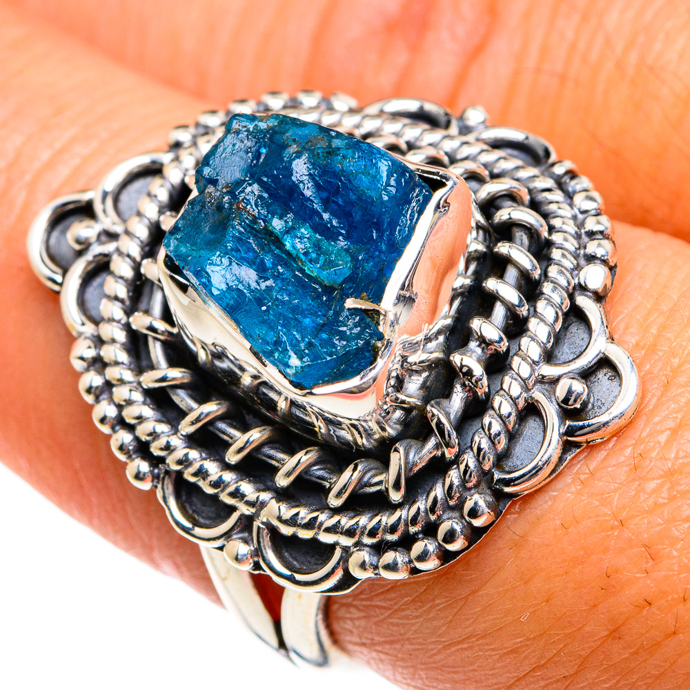 Apatite Rings handcrafted by Anasilvercos - RING78937