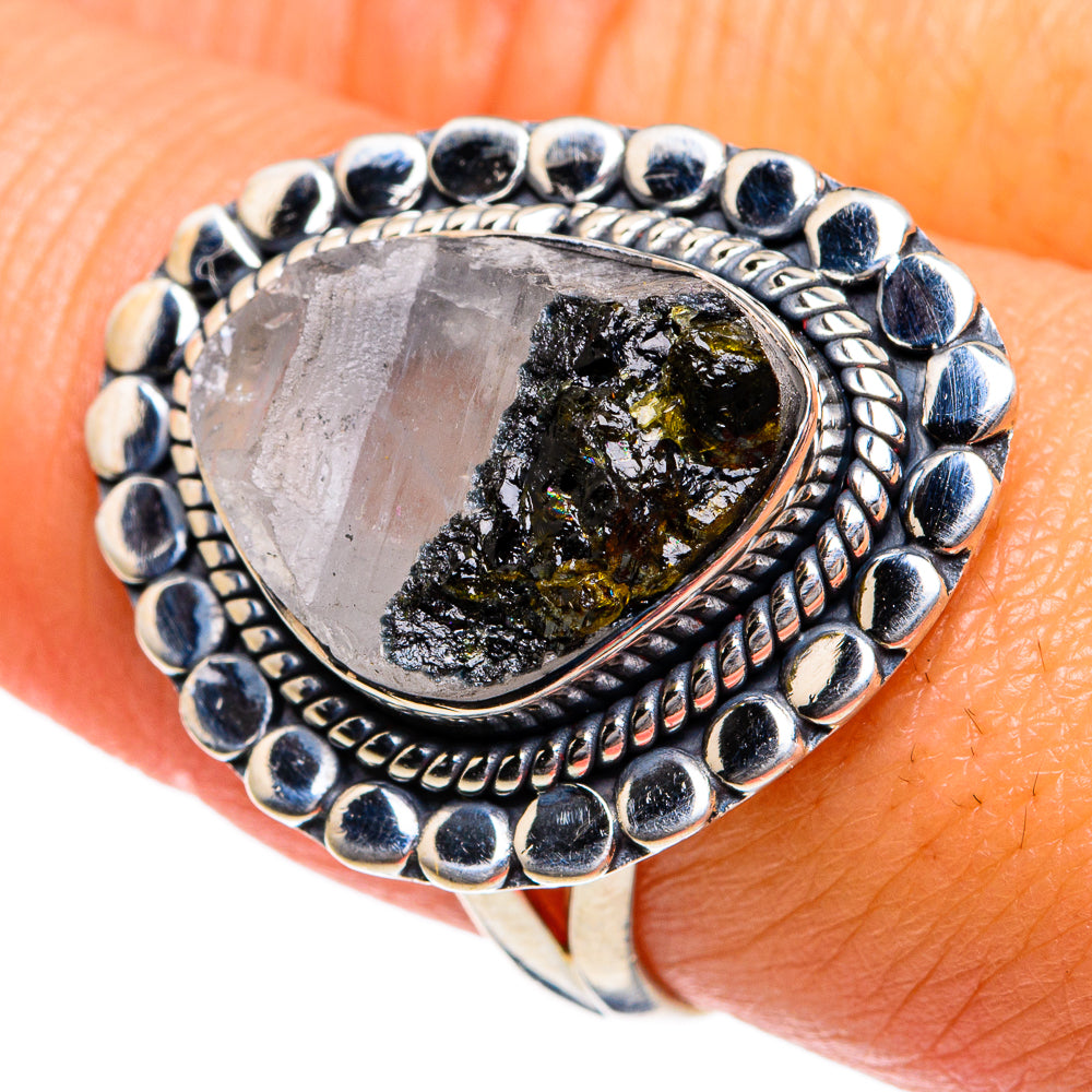 Herkimer Diamond Rings handcrafted by Anasilvercos - RING78957