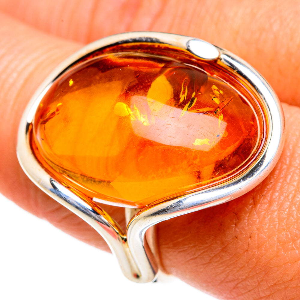 Baltic Amber Rings handcrafted by Anasilvercos - RING79028