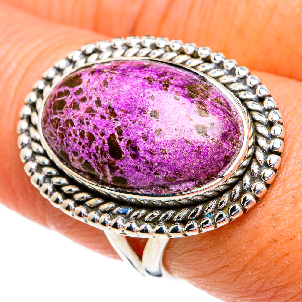 Lepidolite Rings handcrafted by Anasilvercos - RING79095