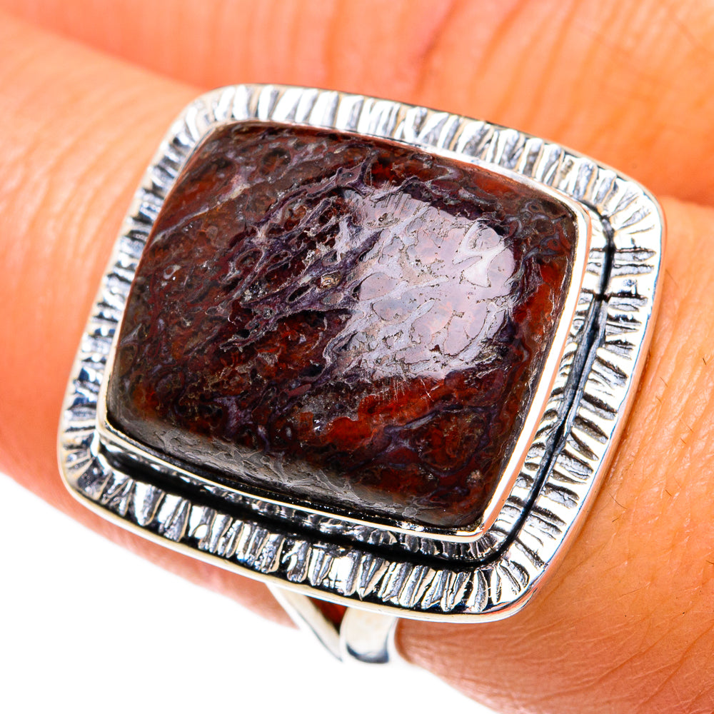Dinosaur Bone Rings handcrafted by Anasilvercos - RING79122