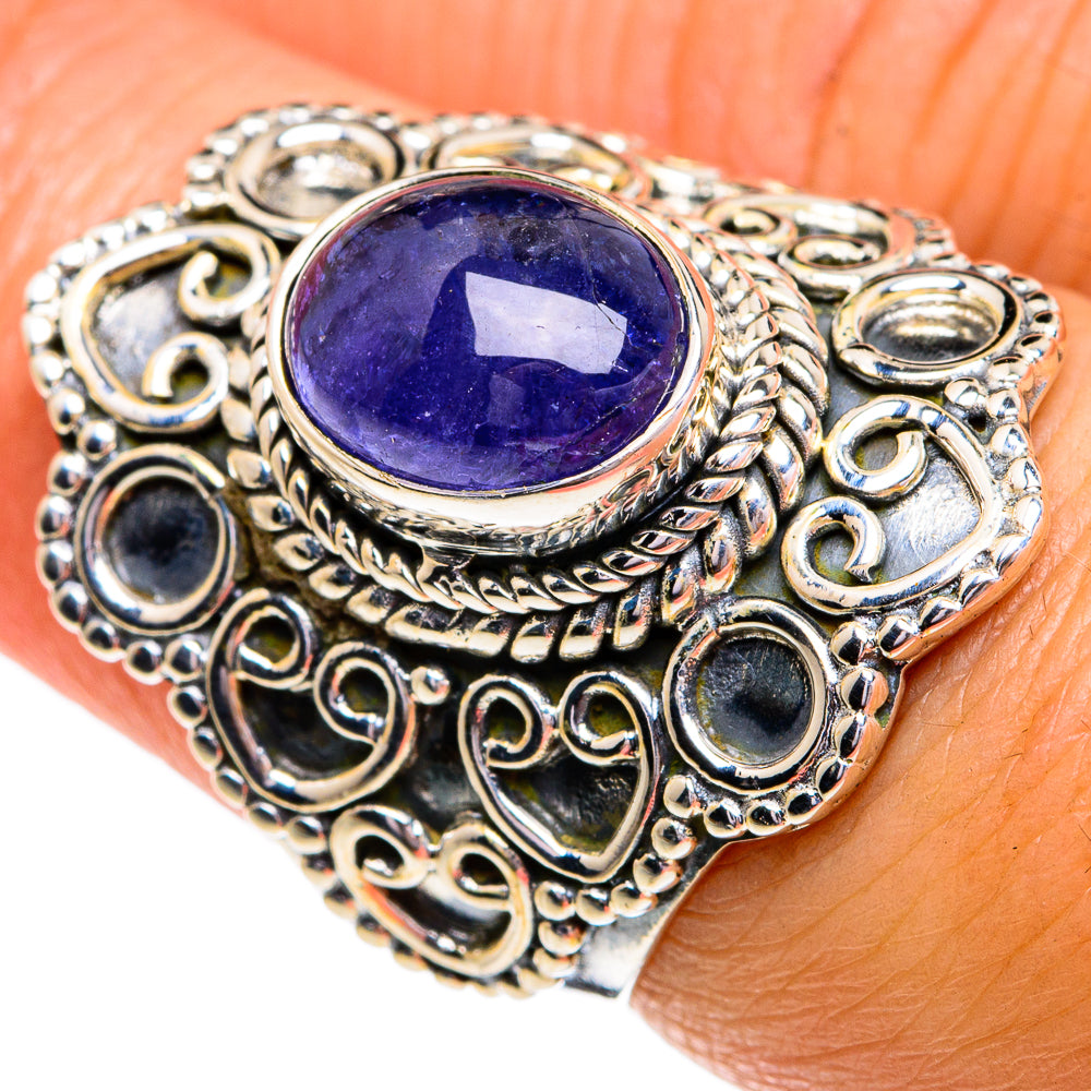 Tanzanite Rings handcrafted by Anasilvercos - RING79130