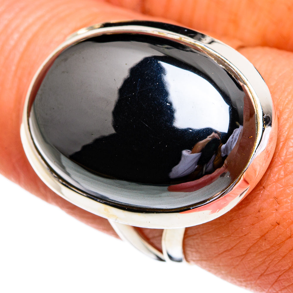 Hematite Rings handcrafted by Anasilvercos - RING79169