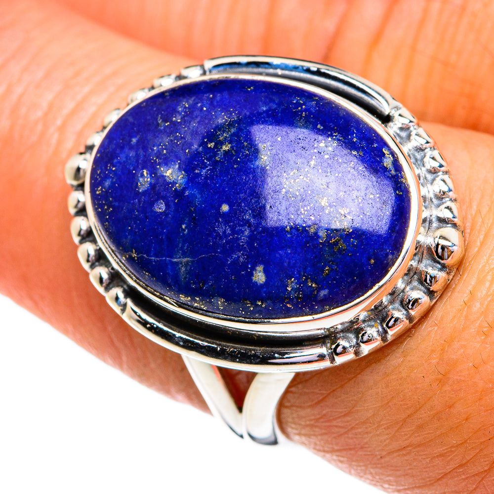 Lapis Lazuli Rings handcrafted by Anasilvercos - RING79174
