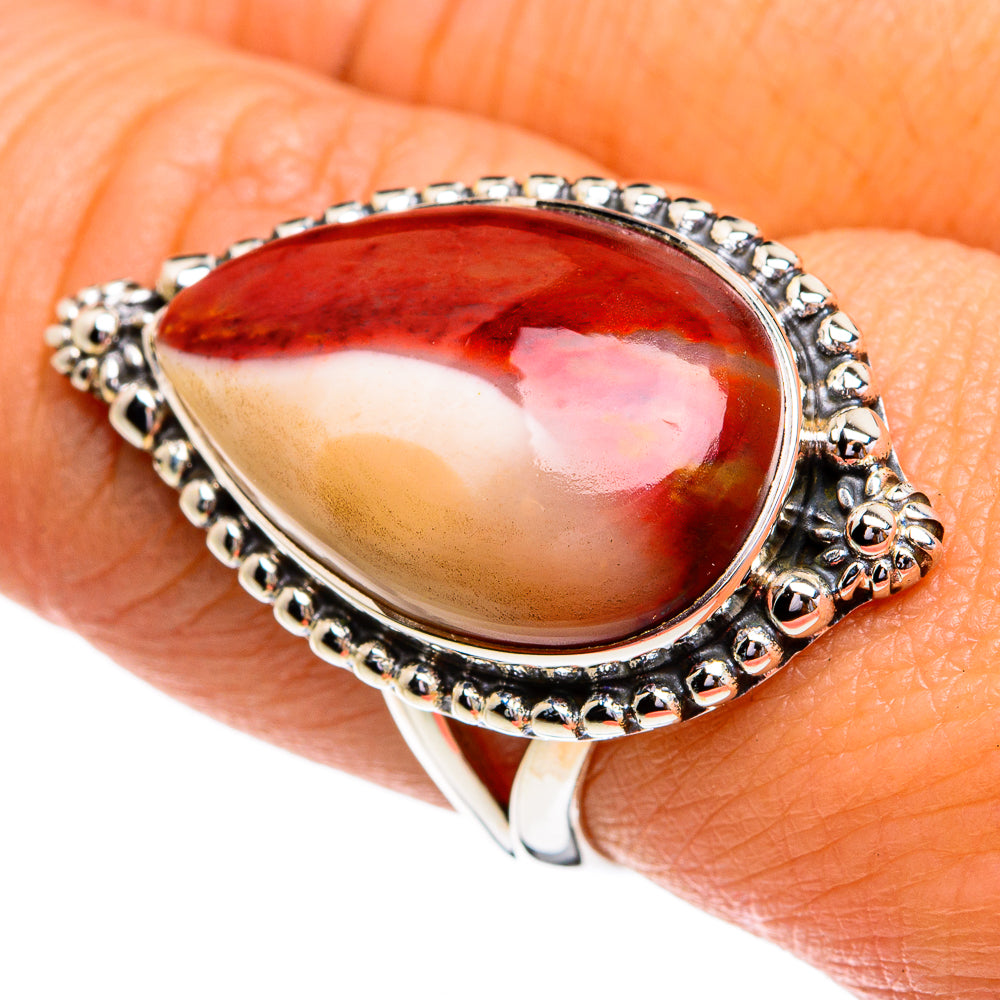 Mookaite Rings handcrafted by Anasilvercos - RING79181