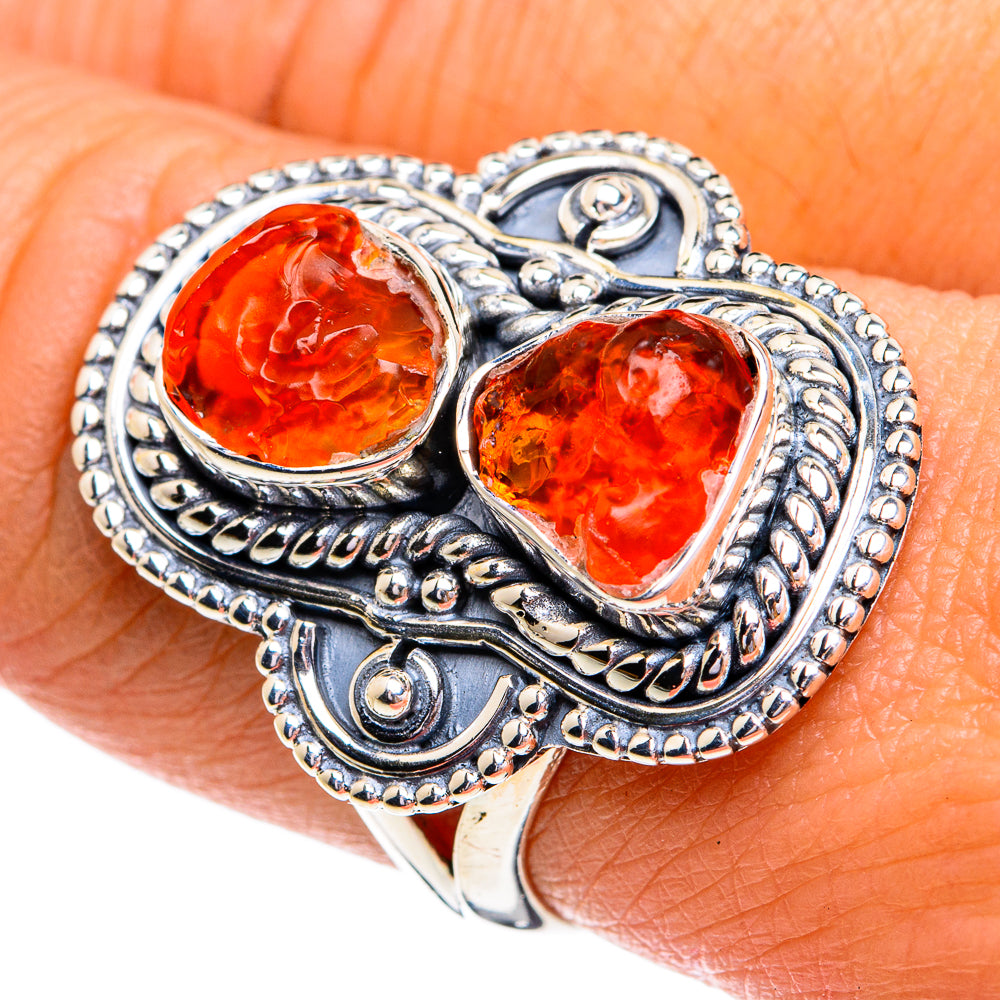 Carnelian Rings handcrafted by Anasilvercos - RING79185
