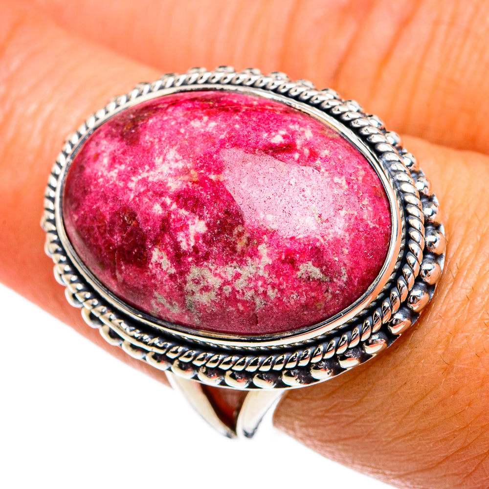 Thulite Rings handcrafted by Anasilvercos - RING79187