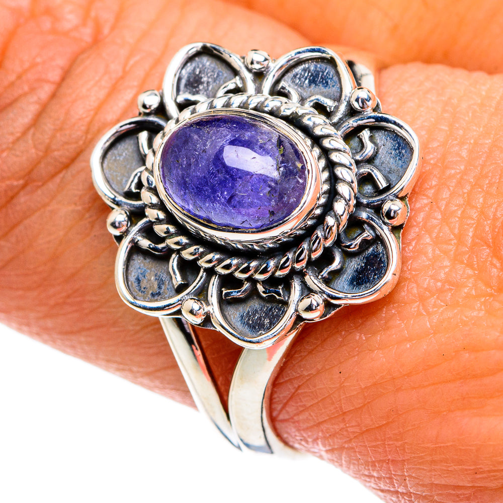 Tanzanite Rings handcrafted by Anasilvercos - RING79191