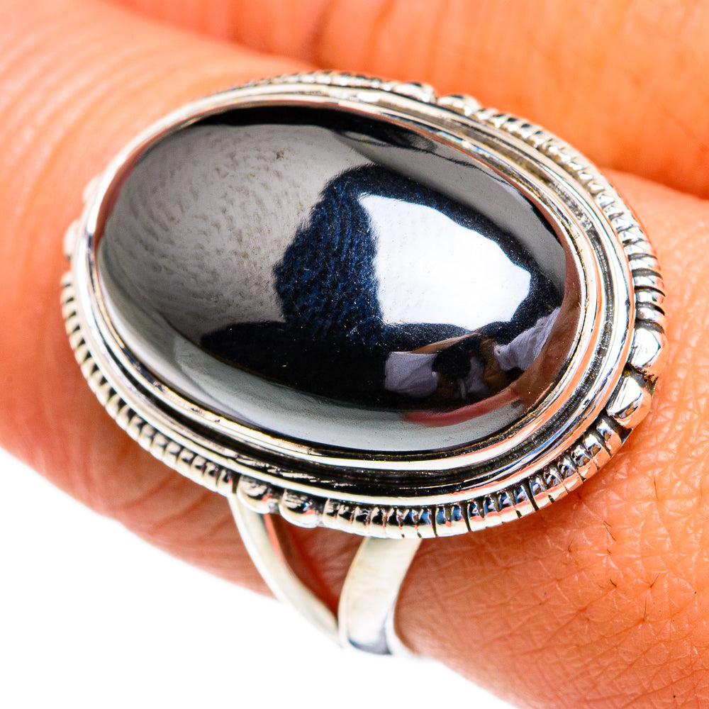 Hematite Rings handcrafted by Anasilvercos - RING79198