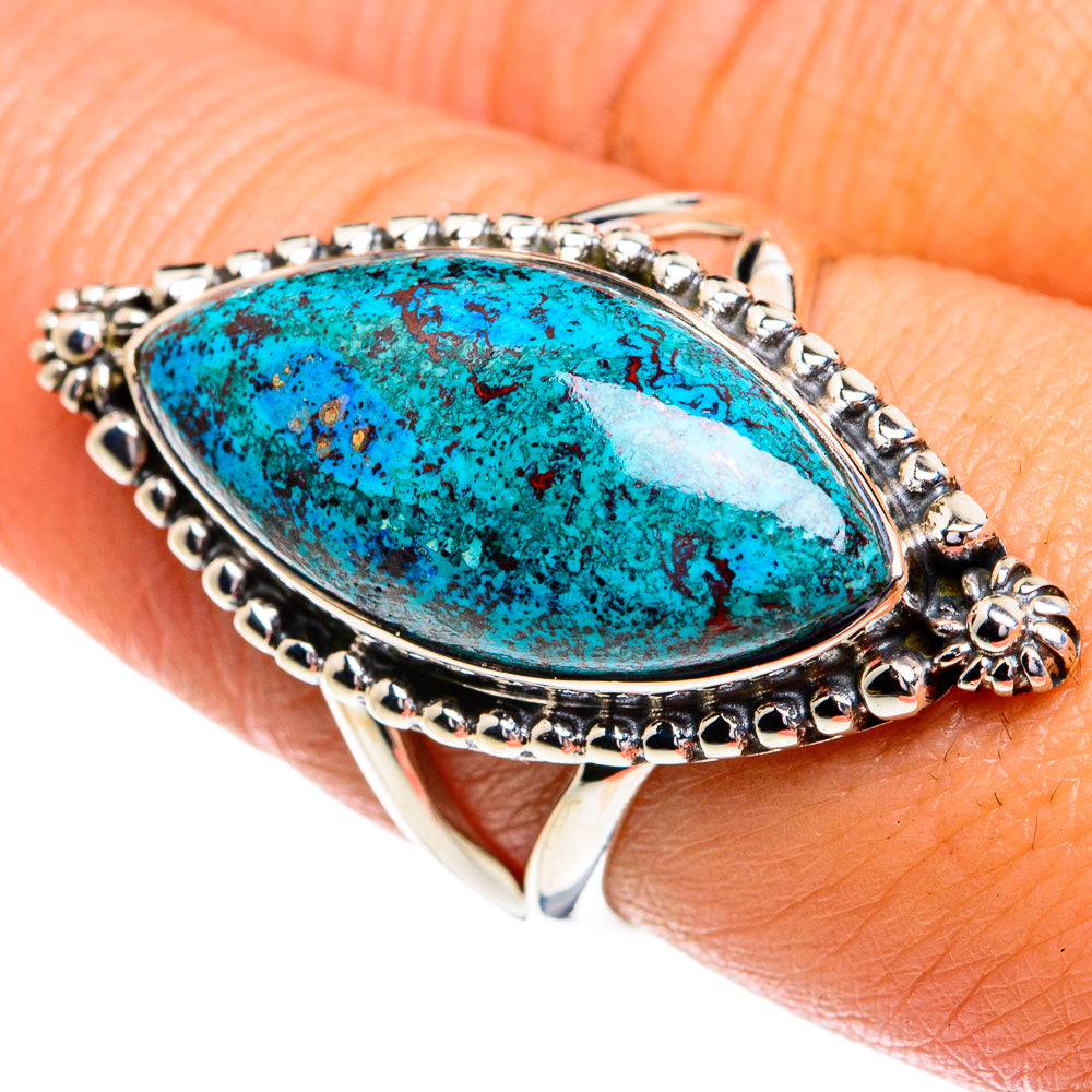 Shattuckite Rings handcrafted by Anasilvercos - RING79200