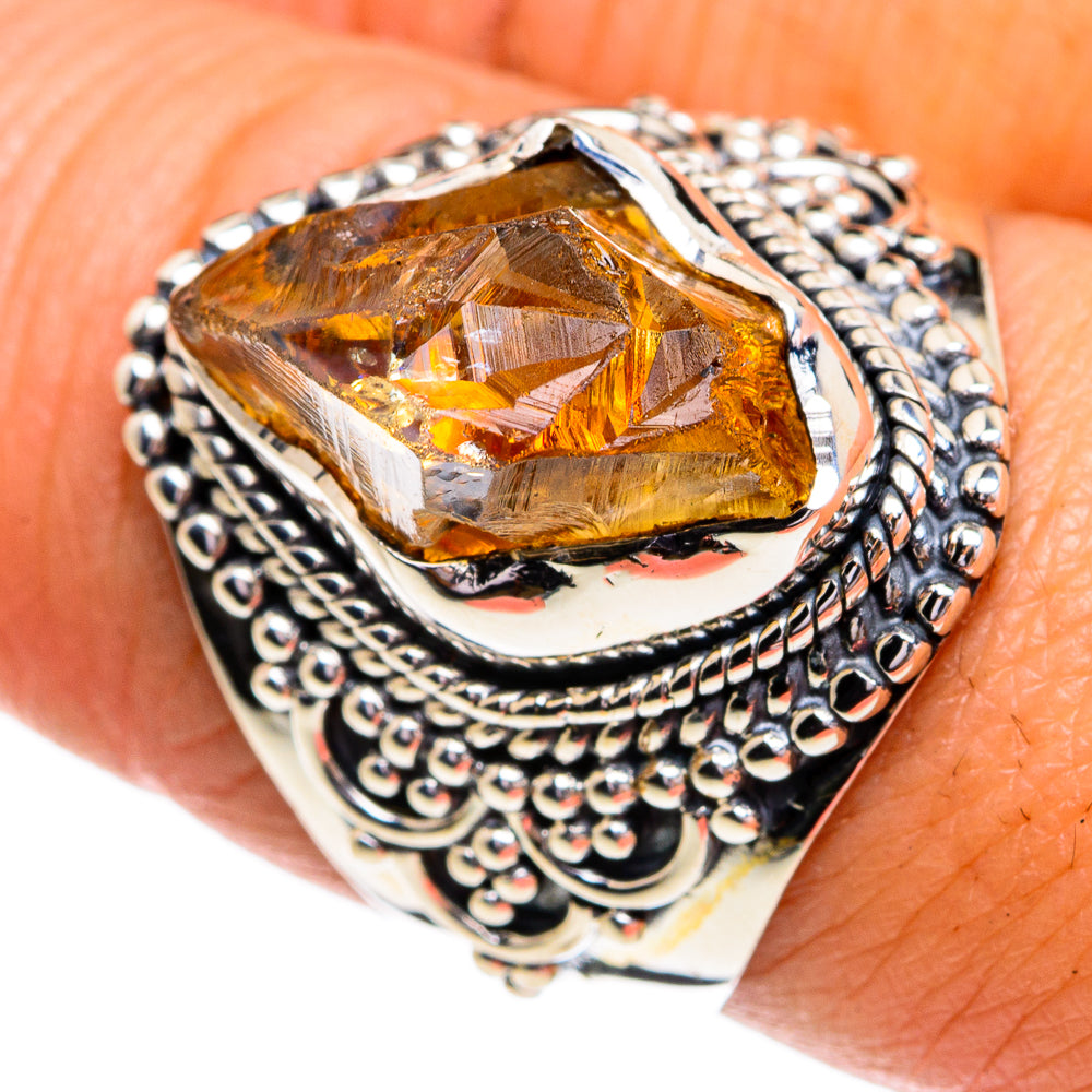 Citrine Rings handcrafted by Anasilvercos - RING79214