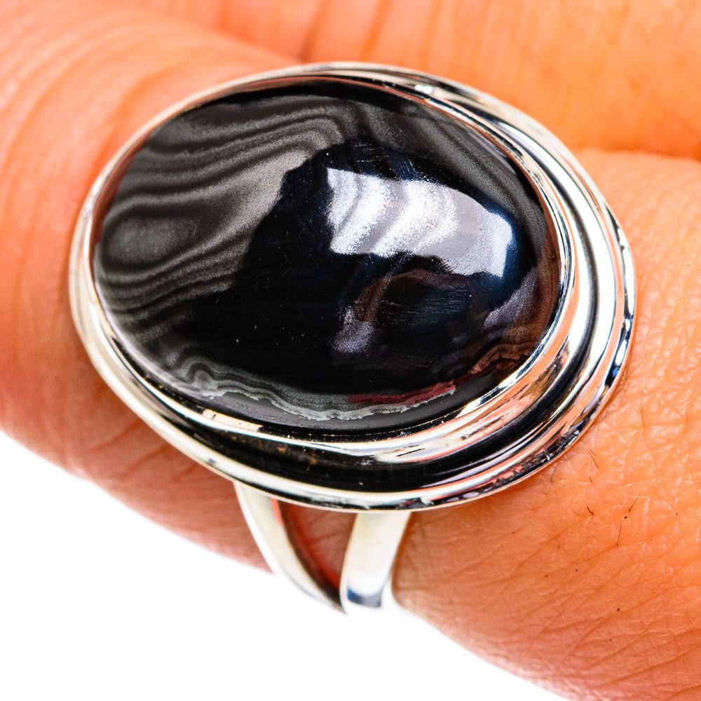 Psilomelane Rings handcrafted by Anasilvercos - RING79221